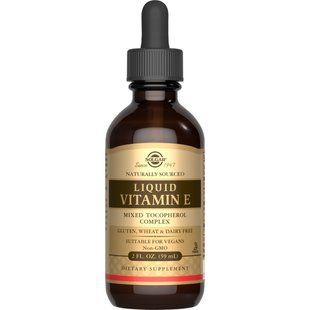 Solgar Liquid Vitamin E (With Dropper) 59 мл 19690-01 фото