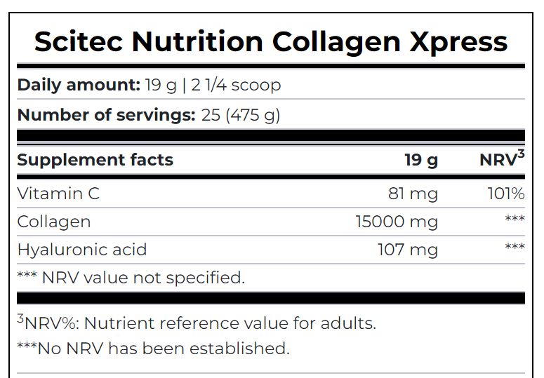 Scitec Nutrition Collagen Xpress Фруктовий Пунш 475г 21035-03 фото