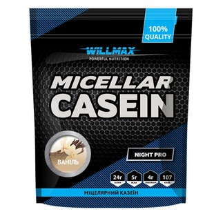 Willmax Micellar Casein 80% Ваніль 900г 10861-02 фото