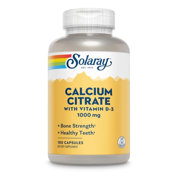 Solary Calcium Citrate with Vit D3 1000 mg 180 caps 2023-10-2416 фото