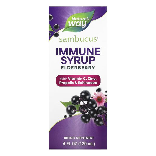 Nature's Way Sambucus Immune Syrup 4 OZ. 2022-10-1103 фото