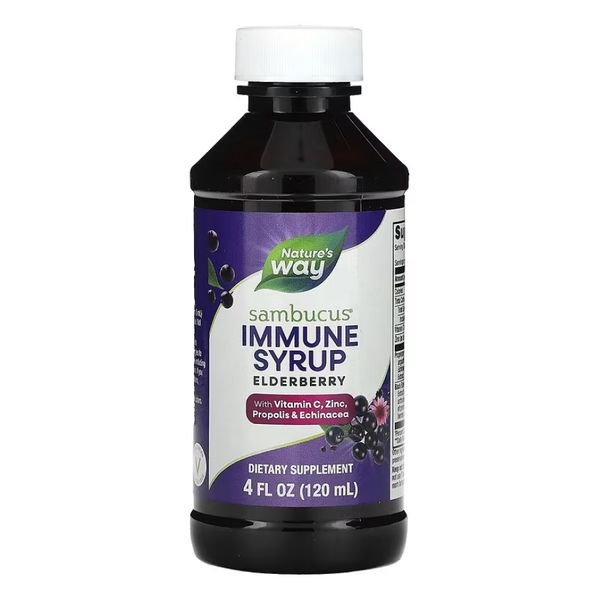 Nature's Way Sambucus Immune Syrup 4 OZ. 2022-10-1103 фото