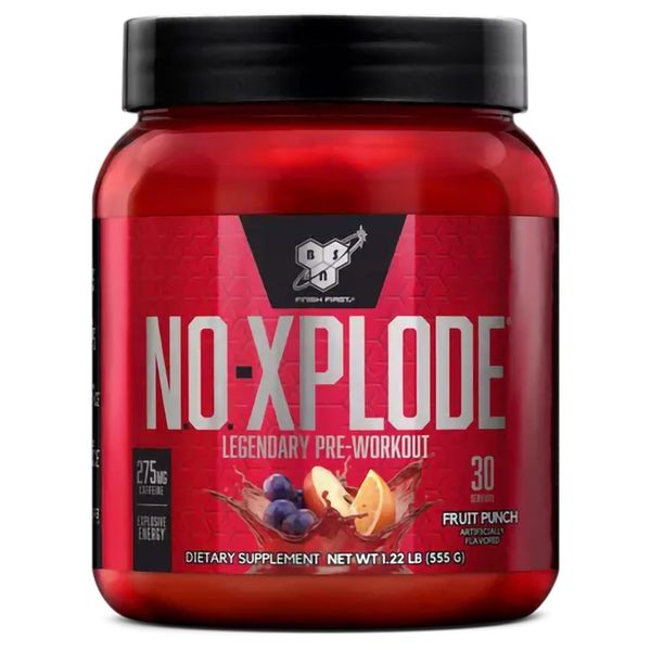 BSN N.O.-XPLODE Pre-Workout Igniter New Formula! 30 serv. Фруктовий Пунш 555г 05448-04 фото