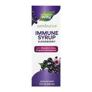 Nature's Way Sambucus Immune Syrup 8 OZ. 2022-10-1104 фото