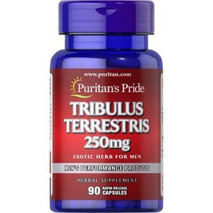 Puritan's Pride Tribulus Terrestris 250 mg 90 capsules 08362-01 фото