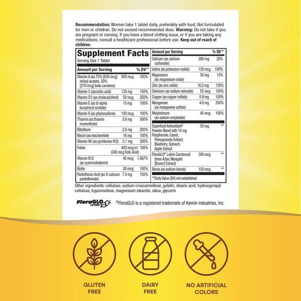 Nature's Way Alive Women&rsquo;s 50+ Complete Multivitamin 50 tablets 2022-10-1717 фото
