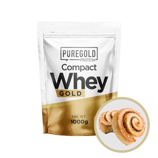 Pure Gold Protein Compact Whey Gold Cinnamon Bun 1000г 2022-09-0794 фото