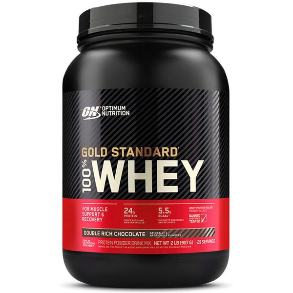 Optimum Nutrition 100% Whey Gold Standard Шоколад Банан 907г 00114-20 фото