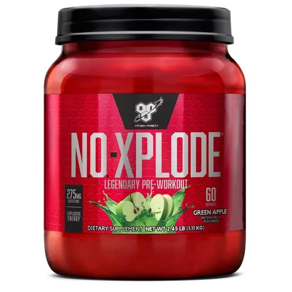 BSN N.O.-XPLODE Pre-Workout Igniter New Formula! 30 serv. Зелене Яблуко 555г 05448-02 фото