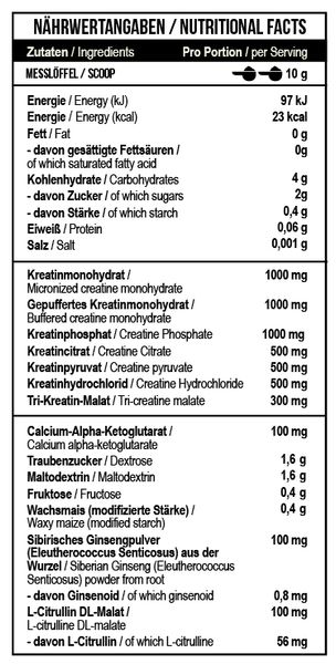 MST Creatine Kick Кавун Ківі 500г 18605-03 фото