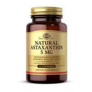 Solgar Natural Astaxanthin 5 mg (60 softgels) 19194-01 фото