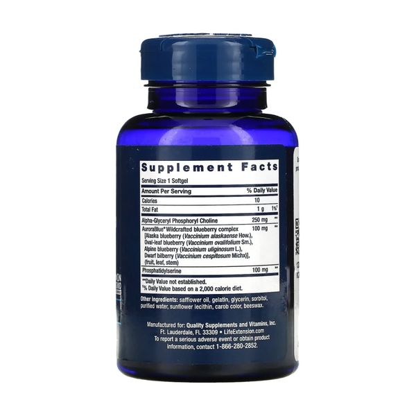 Life Extension Cognitex® Basics 30 softgels 2023-10-3222 фото