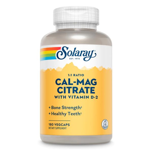 Solary Cal-Mag Citrate 180 vcaps 2022-10-2444 фото