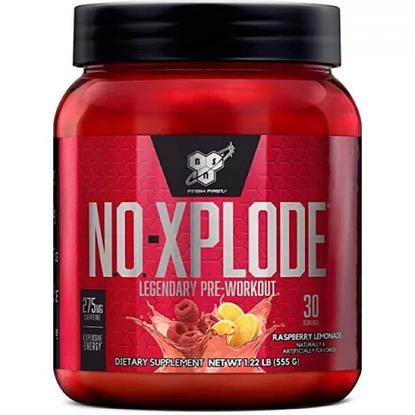 BSN N.O.-XPLODE Pre-Workout Igniter New Formula! 30 serv. Малина Лимонад 555г 05448-06 фото