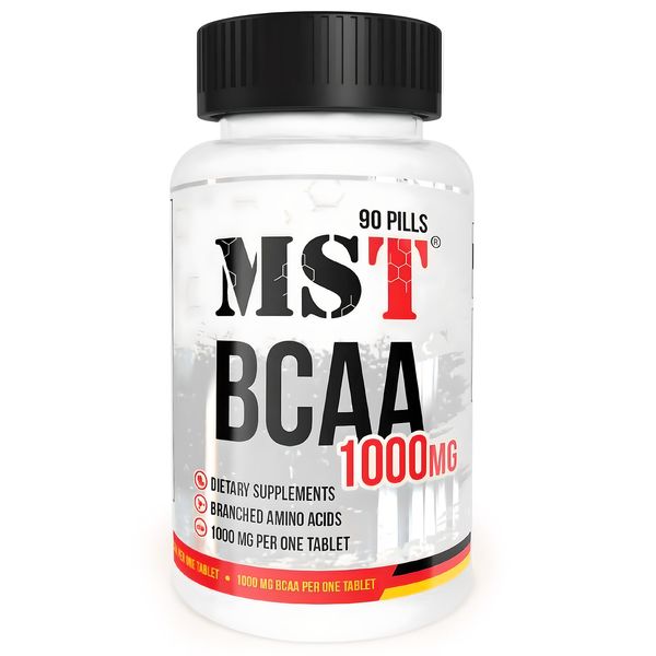 MST BCAA 1000 mg 90 tabs 11585-01 фото