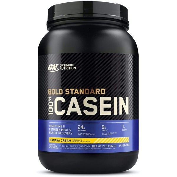 Optimum Nutrition 100% Gold Standard Casein Банановий Крем 0,9кг 00401-01 фото