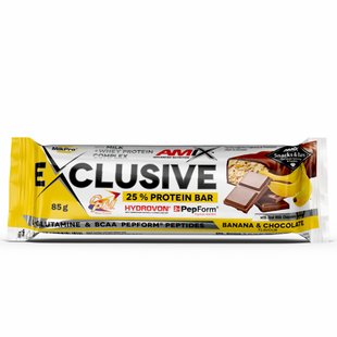 Amix Exclusive Protein Bar Банан-Шоколад 85г 21957-02 фото