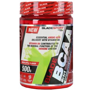 Blade Sport BCAA 7000 Зелене Яблуко 500г 22876-01 фото