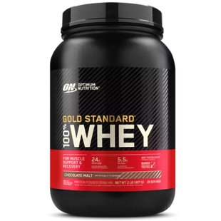 Optimum Nutrition 100% Whey Gold Standard Шоколад Солод 909г 00114-13 фото