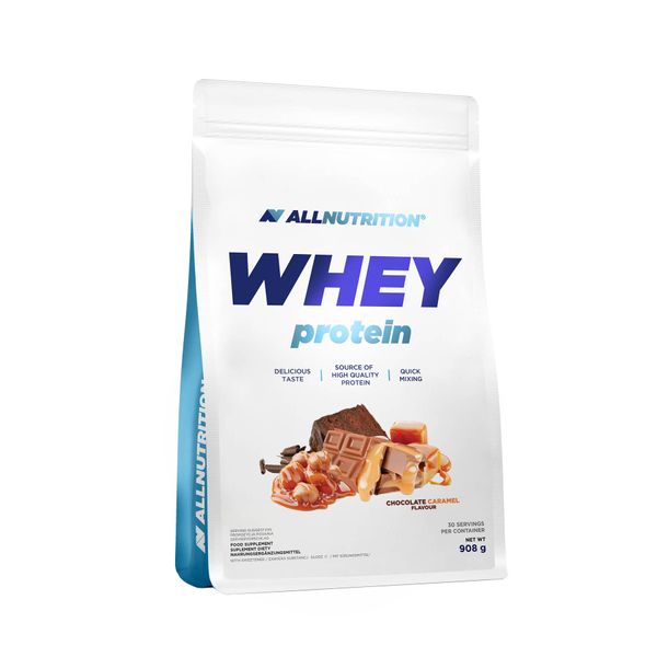 AllNutrition Whey Protein Шоколад-Карамель 908г 100-94-1241291-20 фото