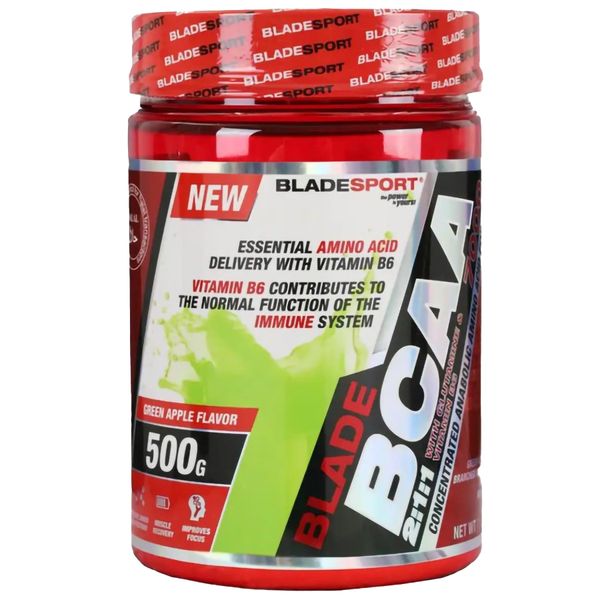 Blade Sport BCAA 7000 Зелене Яблуко 500г 22876-01 фото