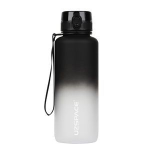 Uzspace Frosted Gradient Waterbottle 3056 1,5 L black-white 23427-01 фото