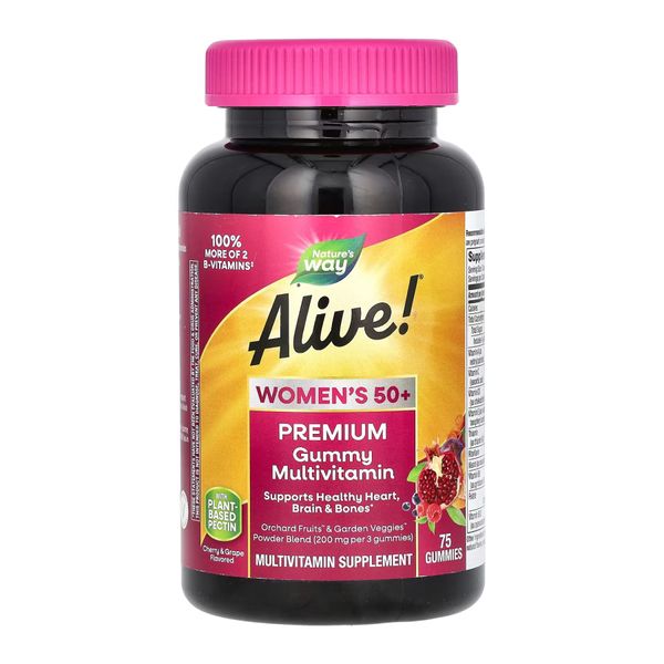 Nature's Way Women's 50+ Premium Gummies Multivitamin 75 gummies 2022-10-1058 фото