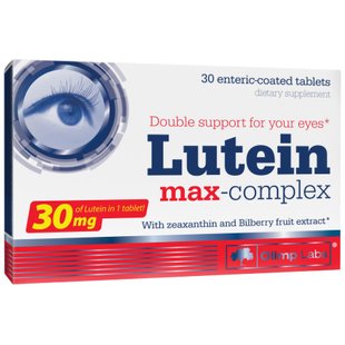 Olimp Labs Lutein Max-Complex 30 tabs 19664-01 фото