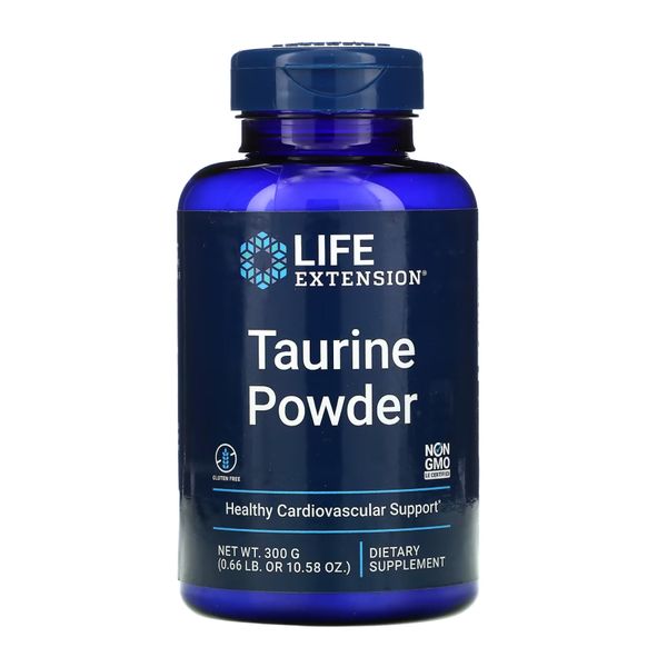 Life Extension Taurine Powder 300г 2022-10-1875 фото