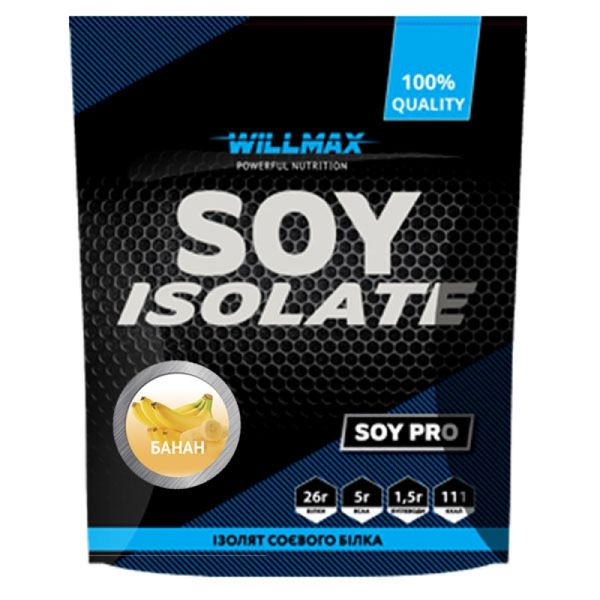 Willmax Soy Isolate Банан 900г 18055-05 фото