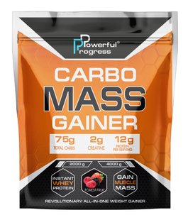 Powerful Progress Carbo Mass Gainer Лісові Ягоди 2кг 18157-02 фото