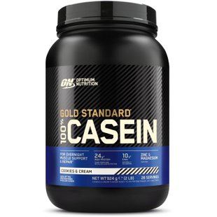 Optimum Nutrition 100% Gold Standard Casein Печиво з Кремом 0,9кг 00401-02 фото