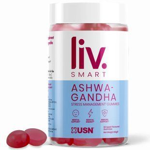 USN LivSmart Ashwagandha 60 gummies  21988-01 фото