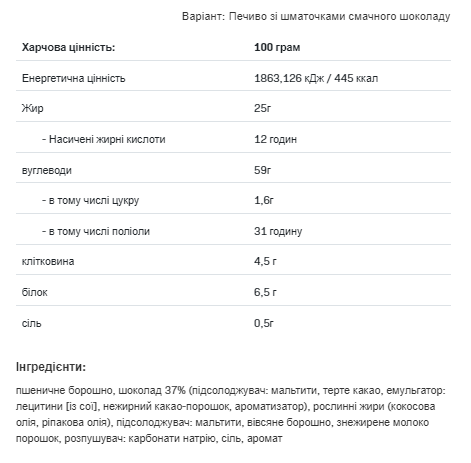 AllNutrition Fucking Delicious Cookie Шоколадна Плитка 135г 100-52-8300859-20 фото