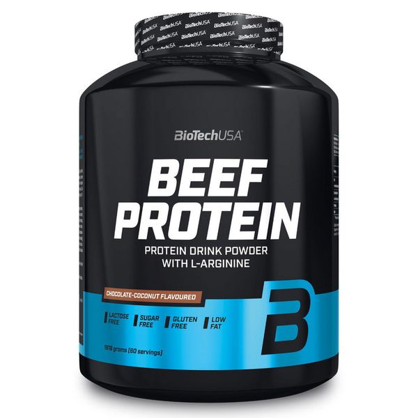 BioTechUSA Beef Protein Полуниця 1,8кг 05986-02 фото