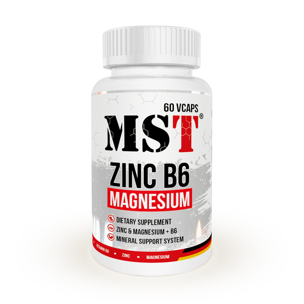 MST Zinc Magnesium B6 60 caps 18493-01 фото