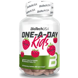 BioTechUSA One-A-Day Kids 90 chewing tablets 22991-01 фото