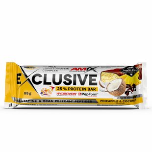 Amix Exclusive Protein Bar Ананас-Кокос 85г 21957-07 фото