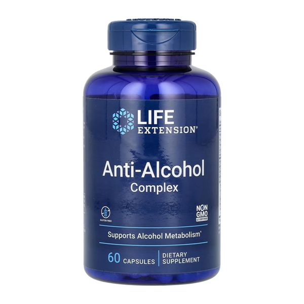 Life Extension Anti-Alcohol 60 caps 2022-10-1960 фото