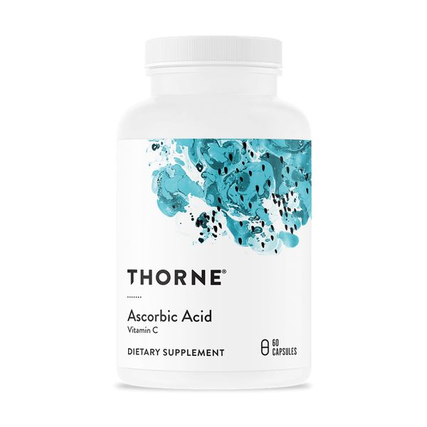 Thorne Ascorbic Acid 1г 60 caps 2023-10-3130 фото