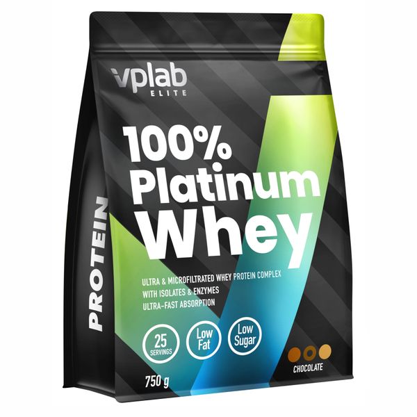 VPLab 100% Platinum Whey Шоколад 750г 2022-10-0516 фото