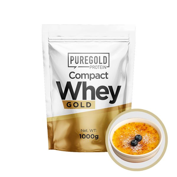 Pure Gold Protein Compact Whey Gold Creme Brulee 1000г 2022-09-1018 фото