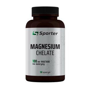 Sporter Magnesium Chelate 100 mg 90 caps 24344-01 фото