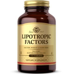 Solgar Lipotropic Factors 100 tablets 2022-10-1533 фото
