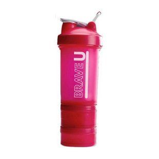 Brave U Shaker 3 in 1 (450 ml pink) 24462-01 фото