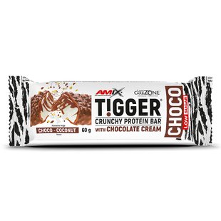 Amix Tigger Zero Choco Protein Bar Шоколад Кокос 60г 1-2022-10-0217 фото