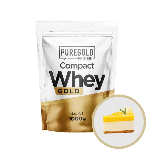 Pure Gold Protein Compact Whey Gold Lemon Cheesecake 1000г 2022-09-0505 фото