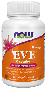 NOW Eve Women's Multiple Vitamin Veg 120 caps 100-26-5816104-20 фото