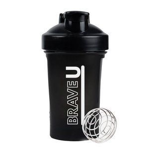 Brave U Shaker With Metal Ball (400 ml black) 24474-01 фото