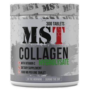 MST Collagen Hydrolysate + Vitamin C 300 tabs 19143-01 фото